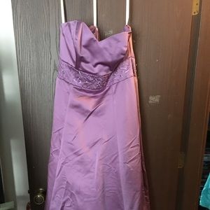 David’s Bridal tea length dress